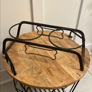🐾🐾Black Metal Pet Bowl Stand🐾🐾